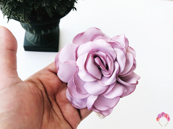Silk Satin Carnation - Lavender