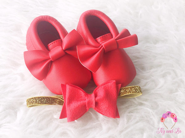 Red Bow Mocc
